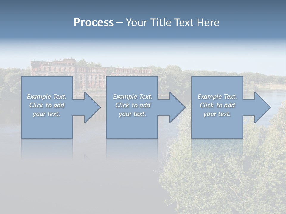 Stylish King Blue PowerPoint Template