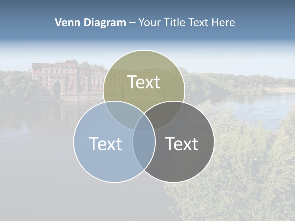 Stylish King Blue PowerPoint Template