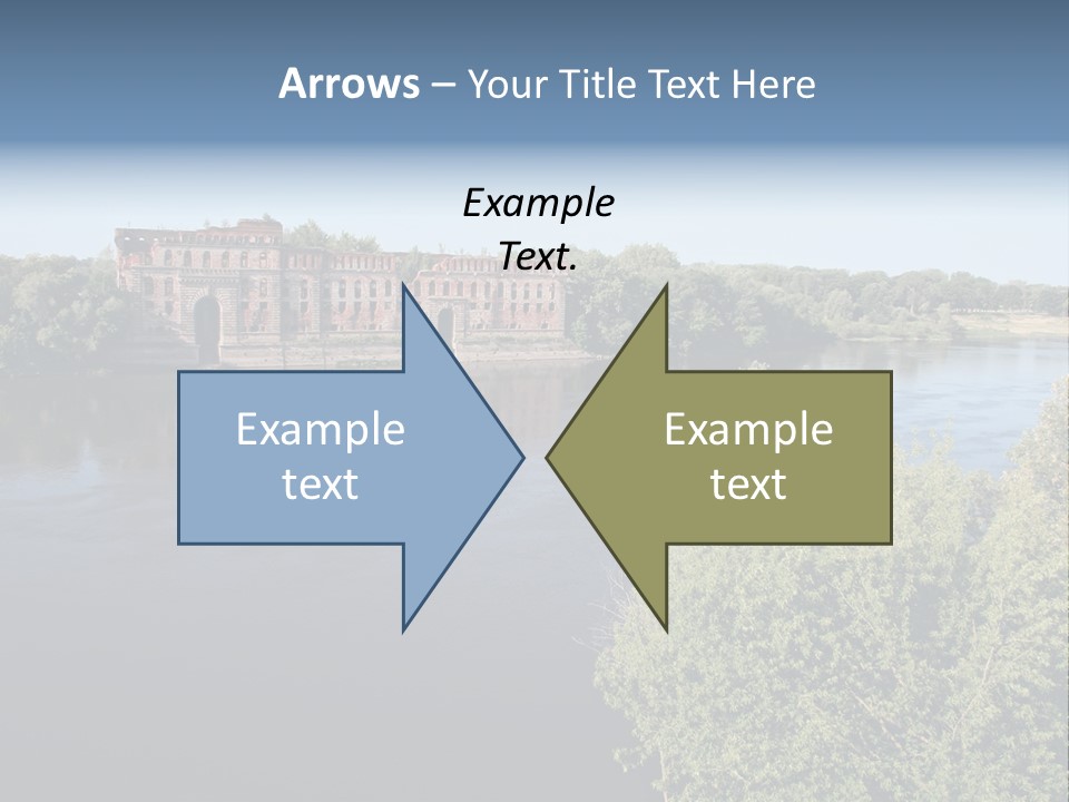 Stylish King Blue PowerPoint Template