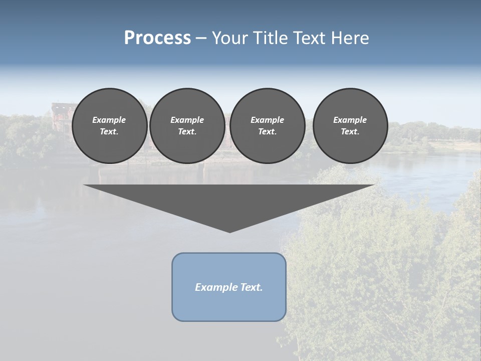 Stylish King Blue PowerPoint Template