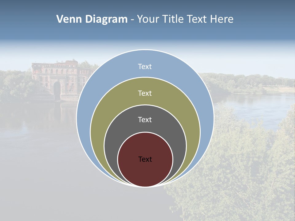 Stylish King Blue PowerPoint Template