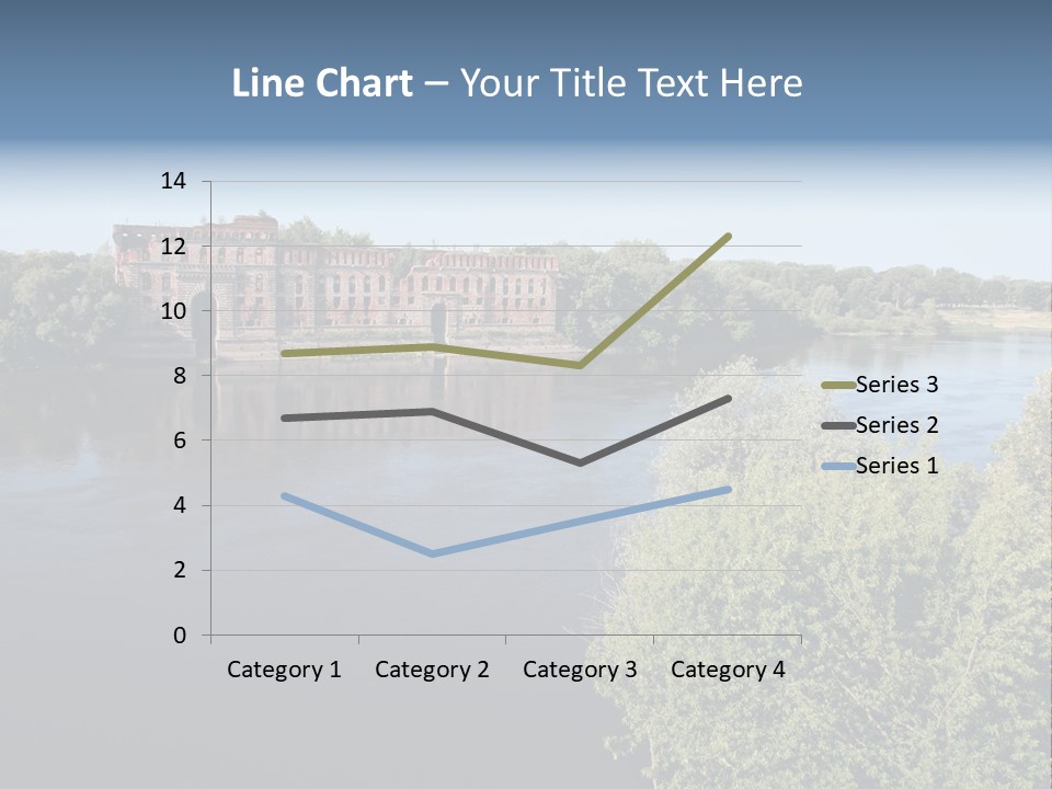 Stylish King Blue PowerPoint Template