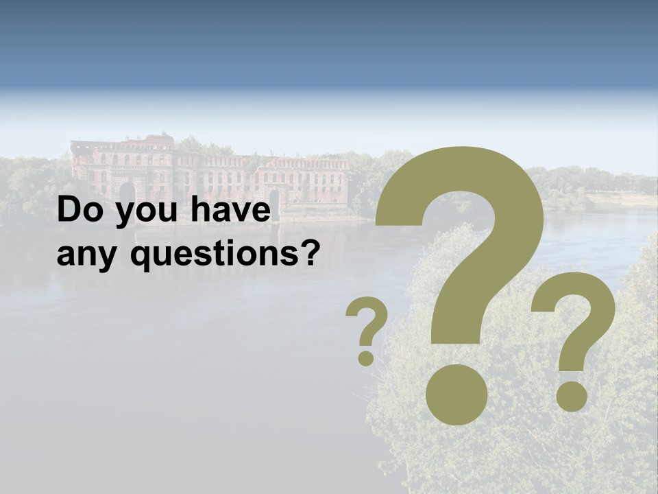 Stylish King Blue PowerPoint Template