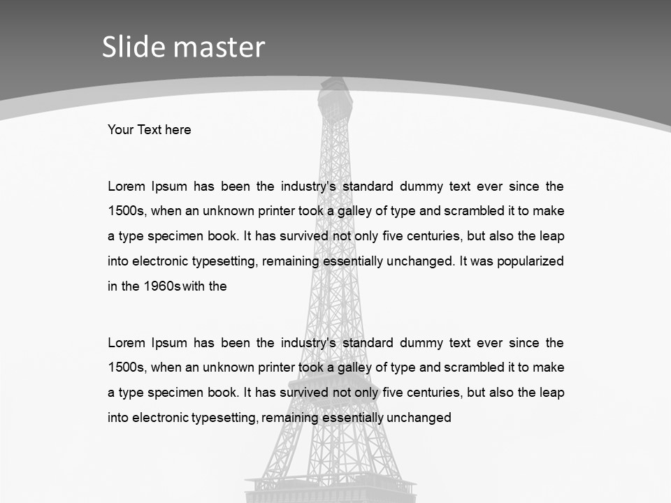 Journey Illustration Vacations PowerPoint Template