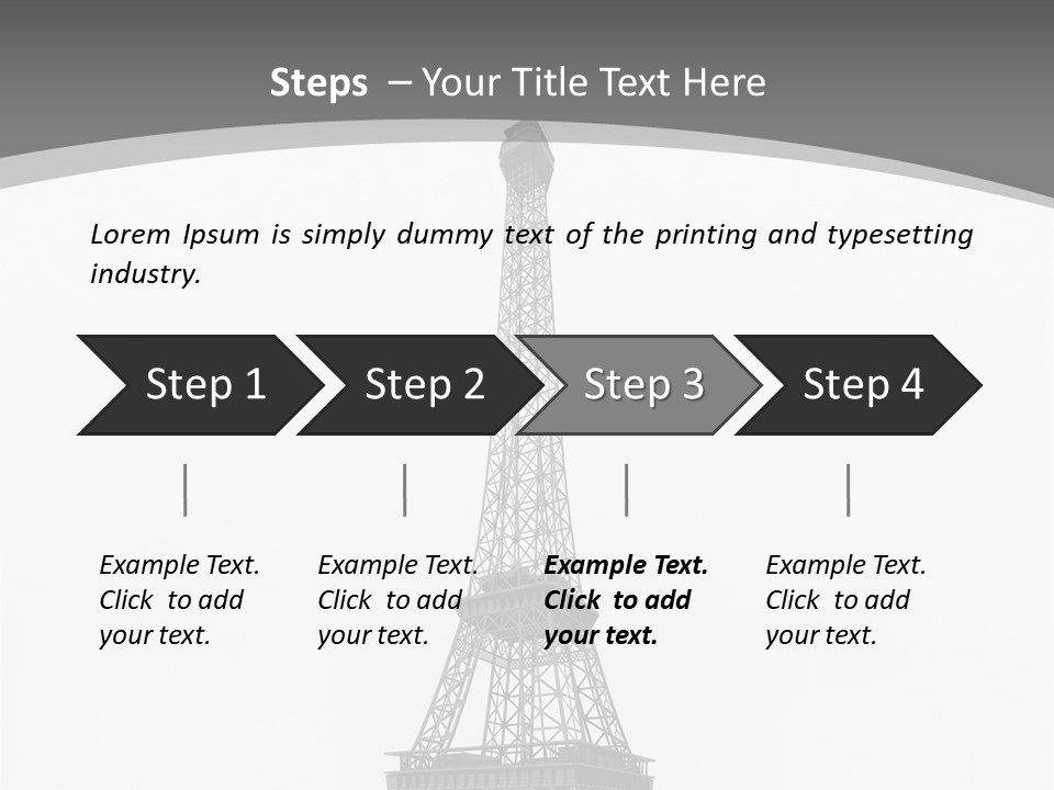 Journey Illustration Vacations PowerPoint Template