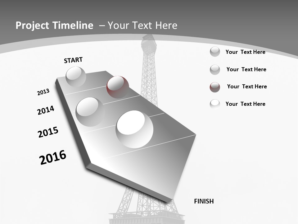 Journey Illustration Vacations PowerPoint Template