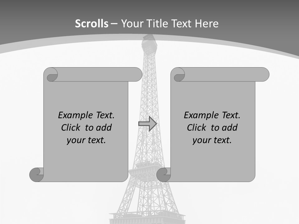 Journey Illustration Vacations PowerPoint Template