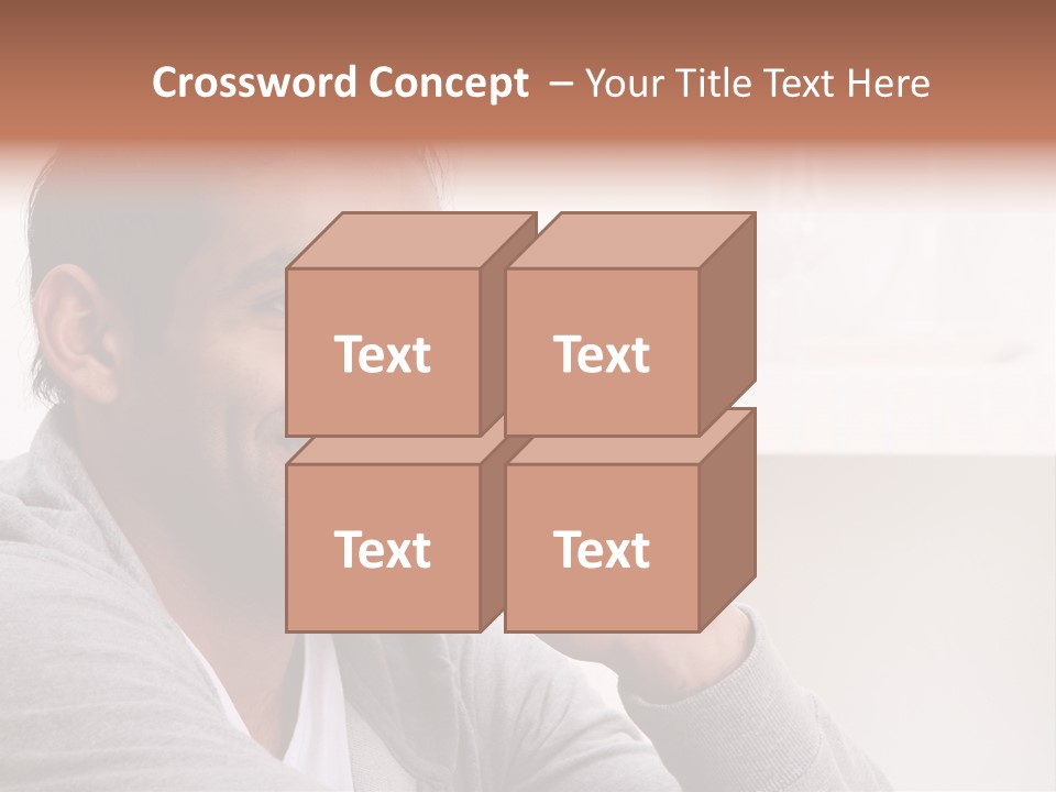 Half Interior Boss PowerPoint Template