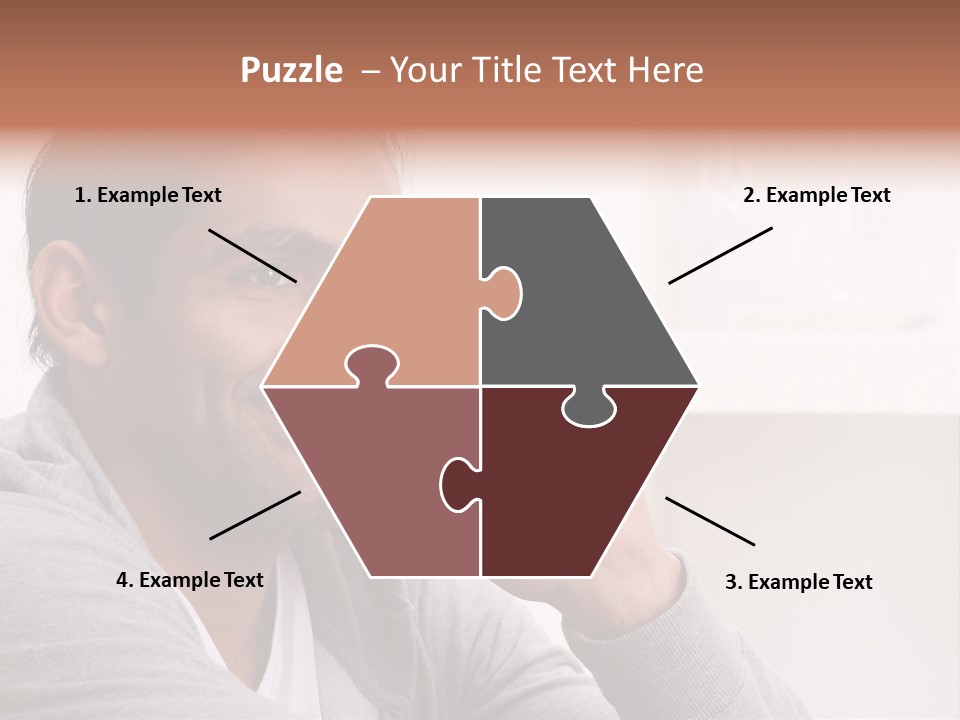 Half Interior Boss PowerPoint Template