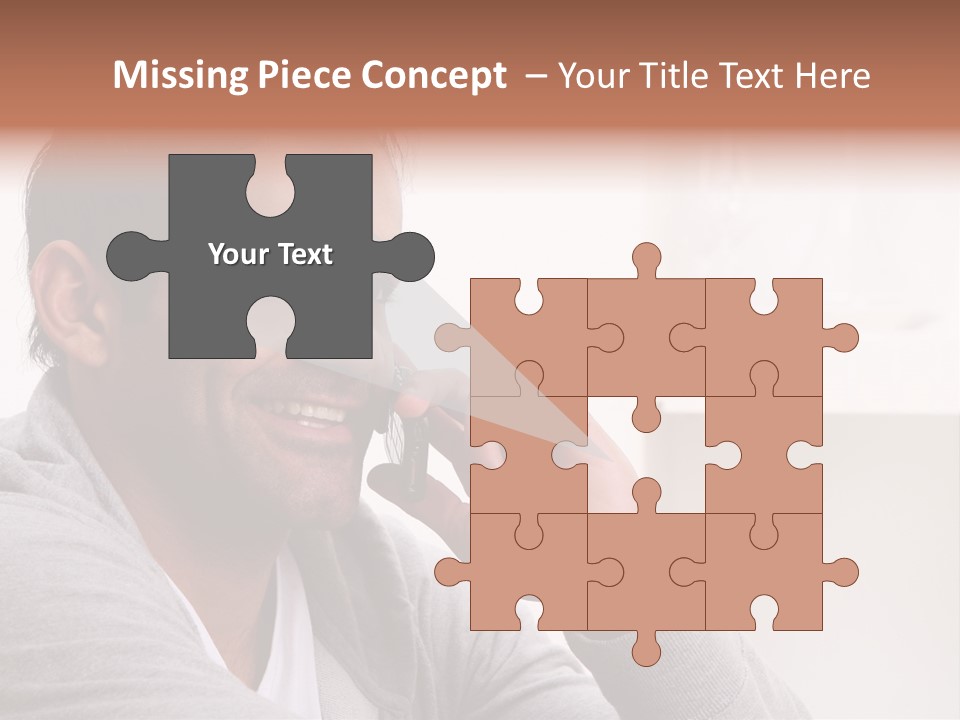 Half Interior Boss PowerPoint Template