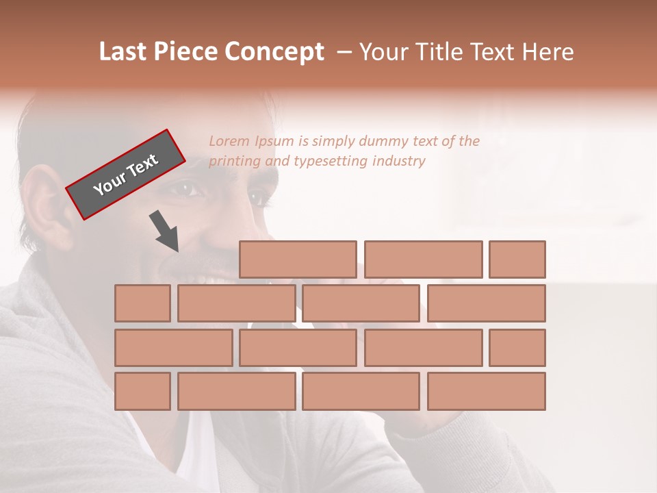 Half Interior Boss PowerPoint Template