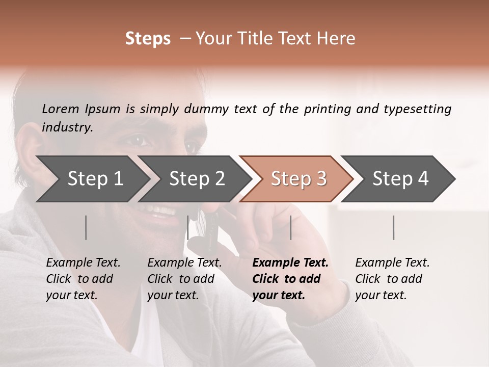 Half Interior Boss PowerPoint Template