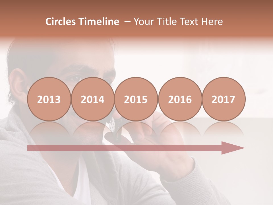 Half Interior Boss PowerPoint Template