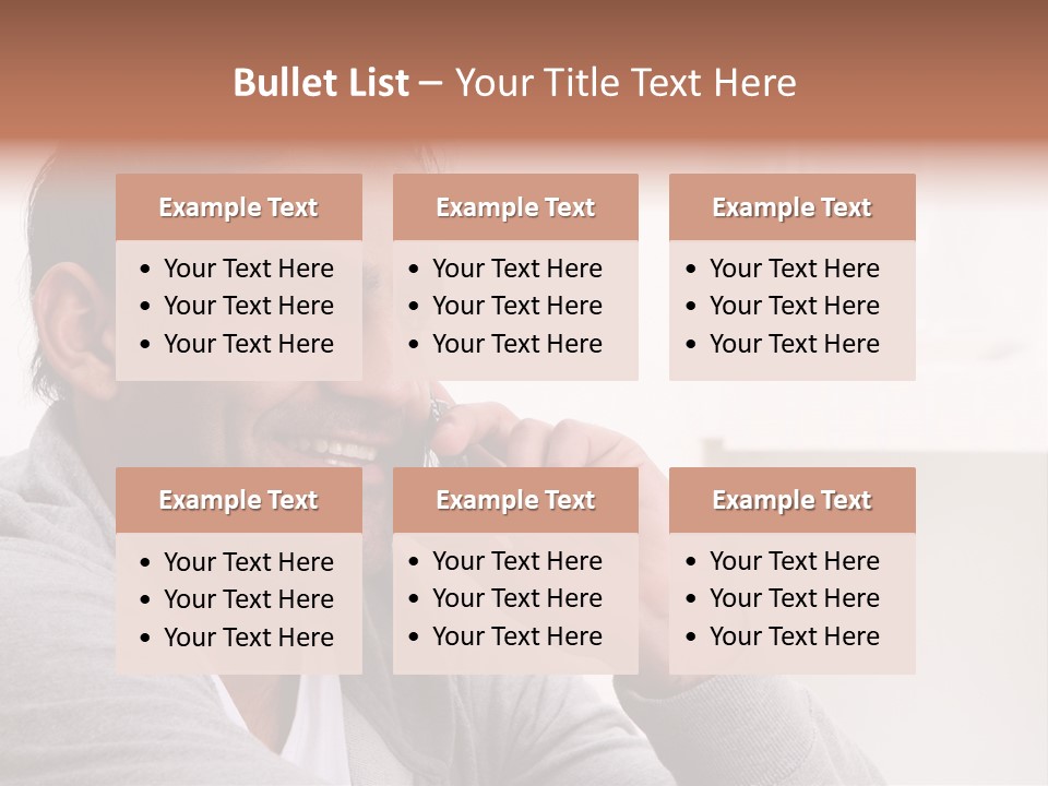 Half Interior Boss PowerPoint Template