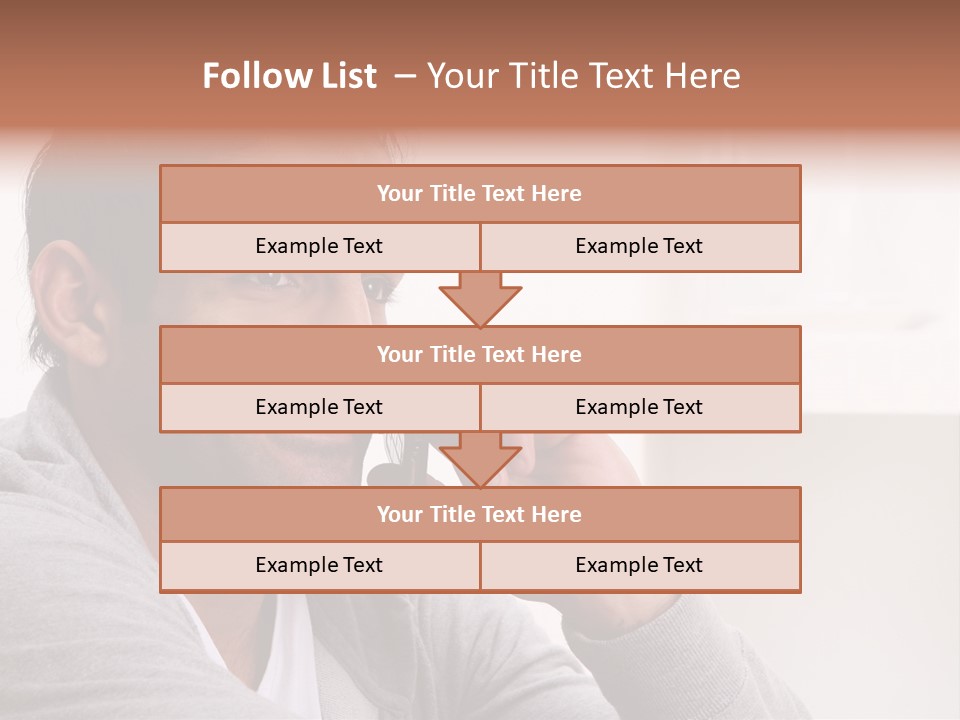 Half Interior Boss PowerPoint Template