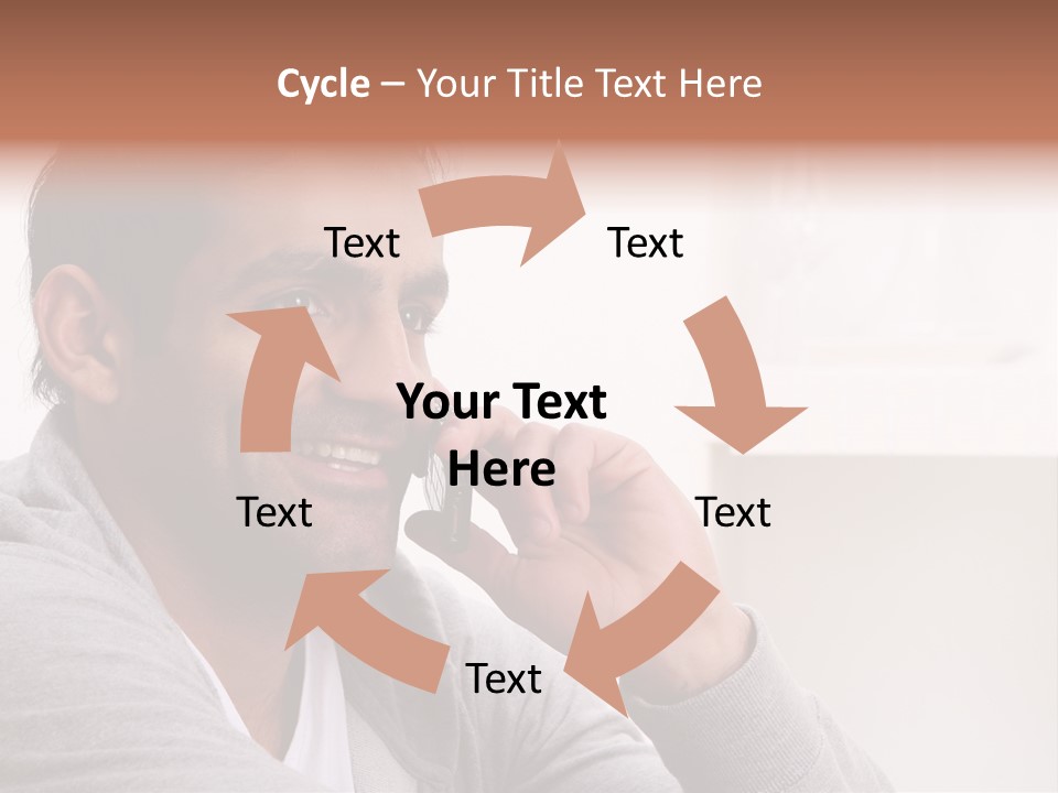 Half Interior Boss PowerPoint Template