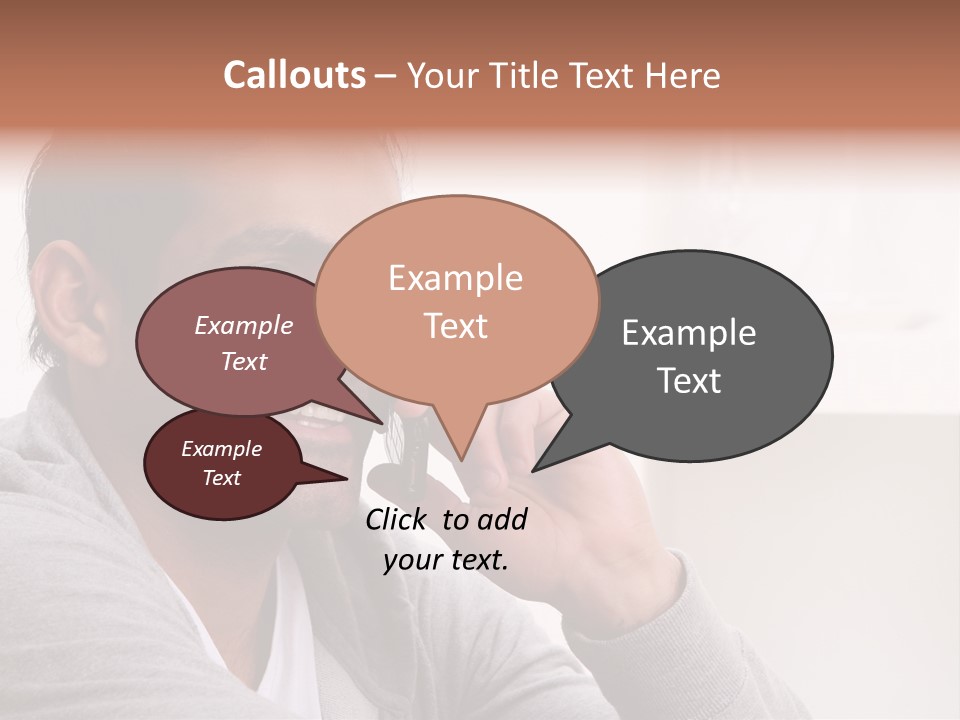 Half Interior Boss PowerPoint Template