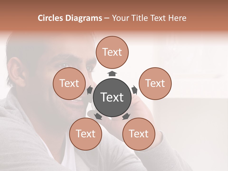 Half Interior Boss PowerPoint Template