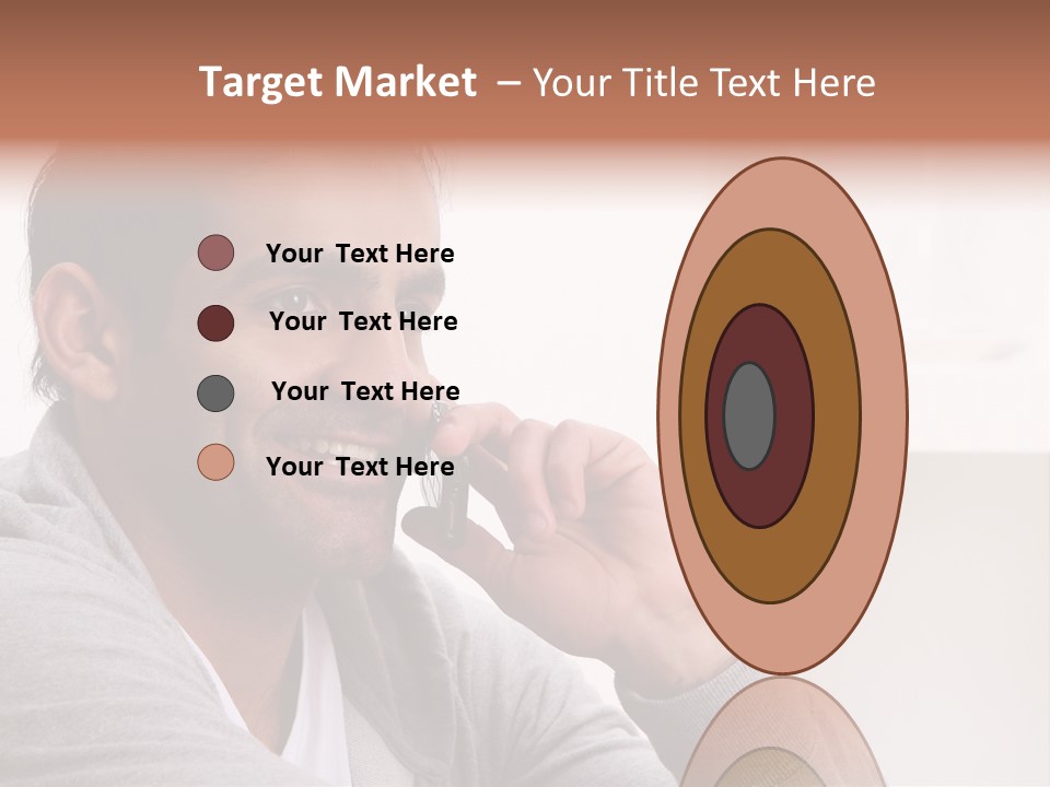 Half Interior Boss PowerPoint Template