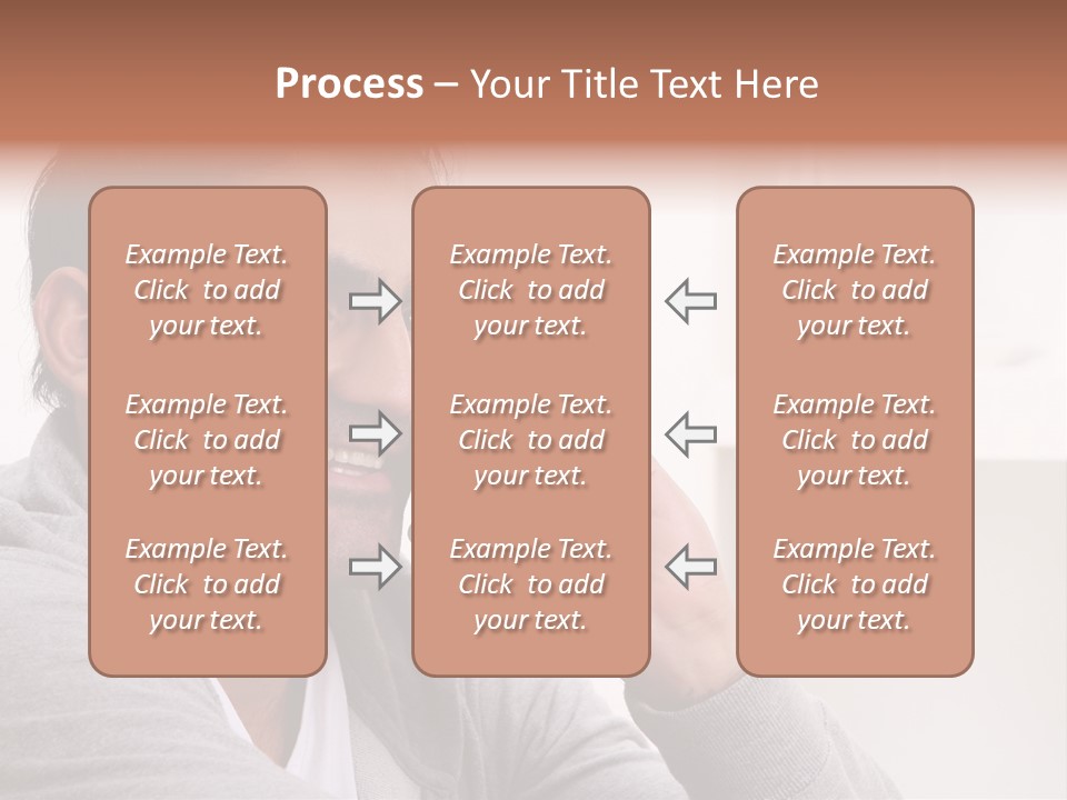 Half Interior Boss PowerPoint Template