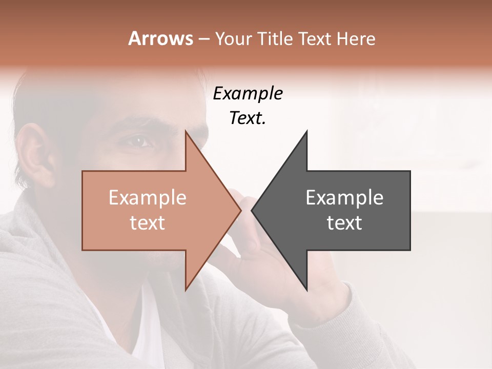 Half Interior Boss PowerPoint Template