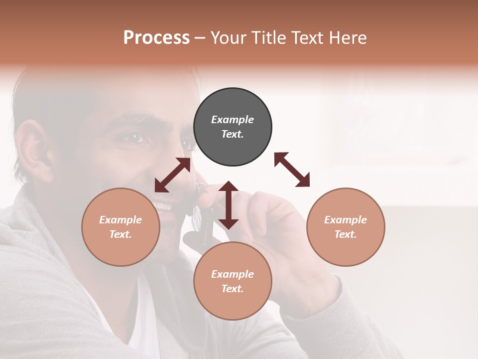 Half Interior Boss PowerPoint Template