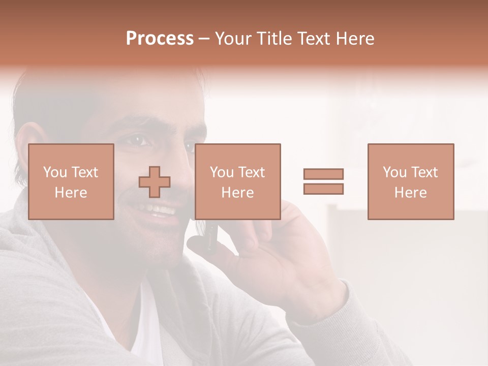 Half Interior Boss PowerPoint Template