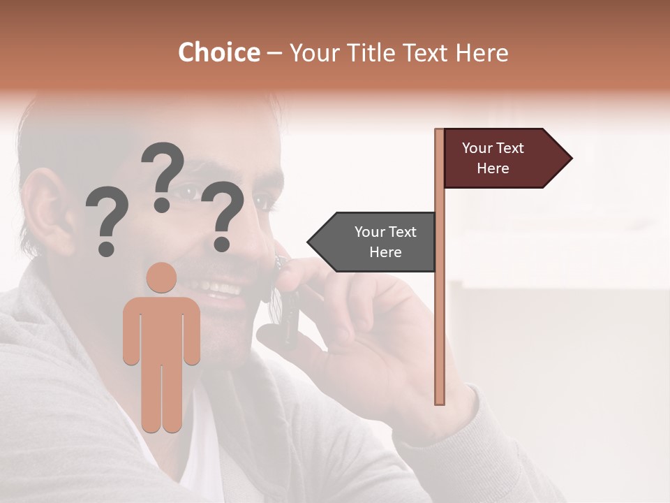 Half Interior Boss PowerPoint Template