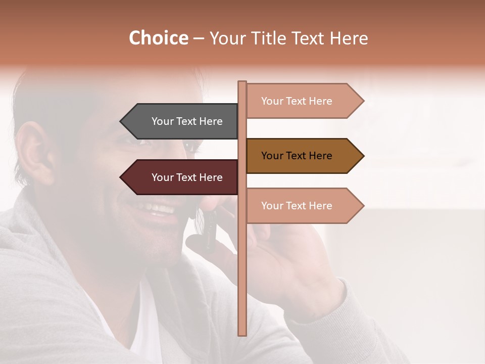 Half Interior Boss PowerPoint Template