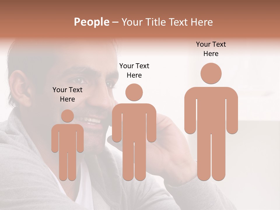 Half Interior Boss PowerPoint Template