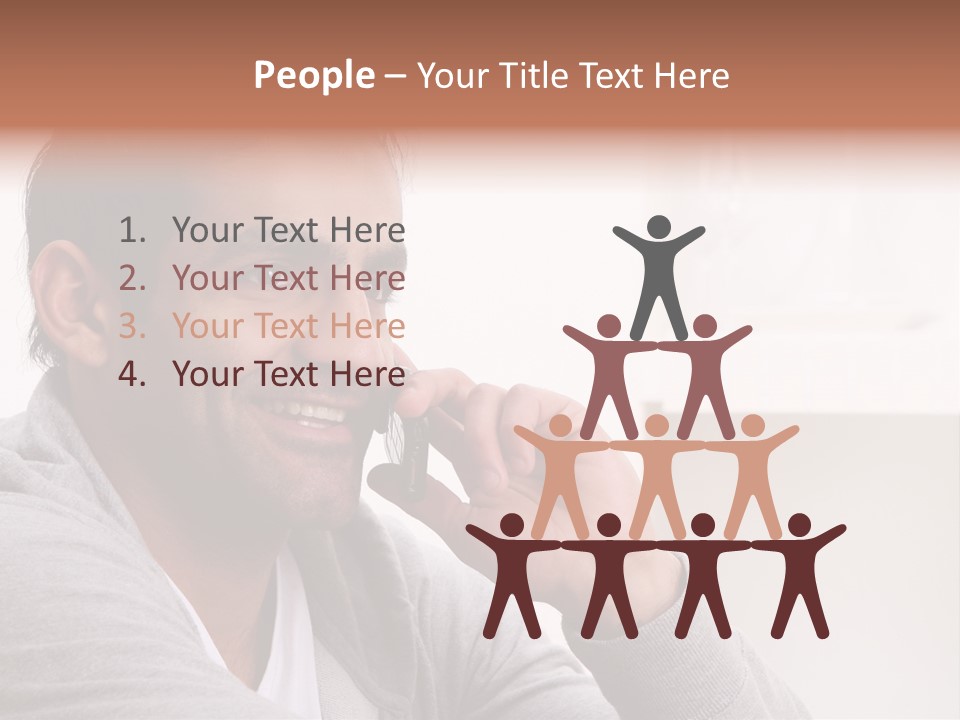 Half Interior Boss PowerPoint Template