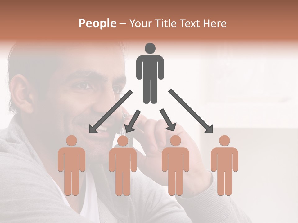 Half Interior Boss PowerPoint Template