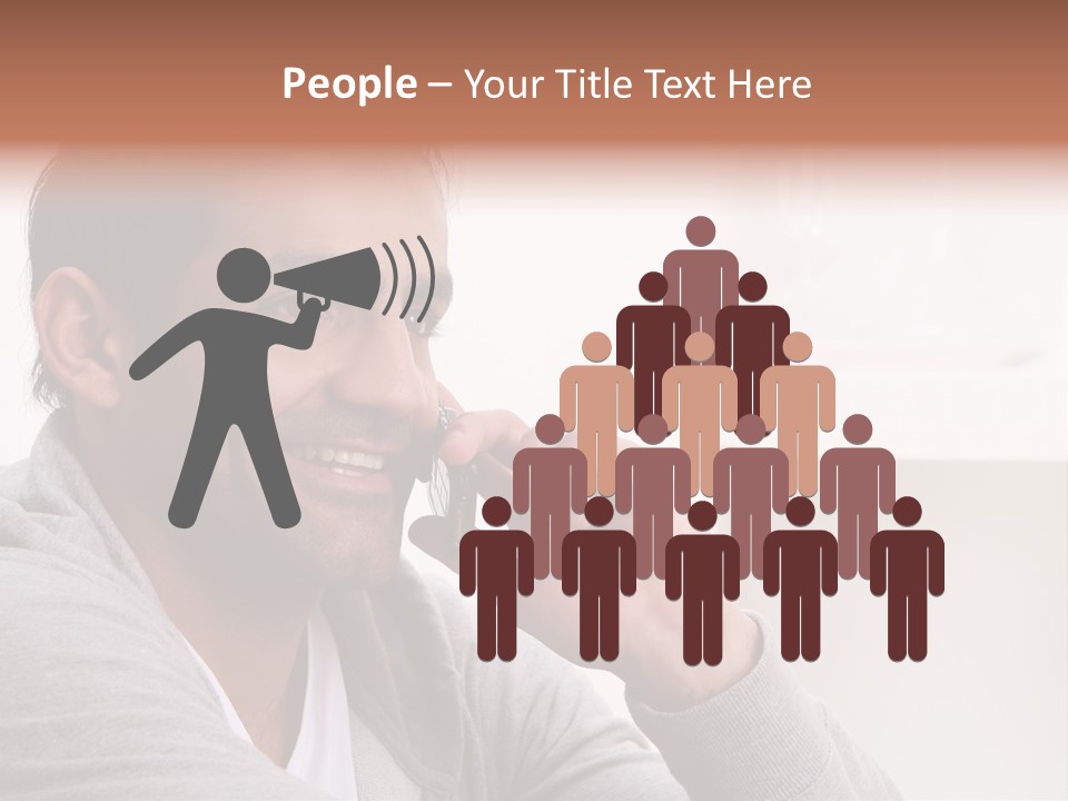 Half Interior Boss PowerPoint Template