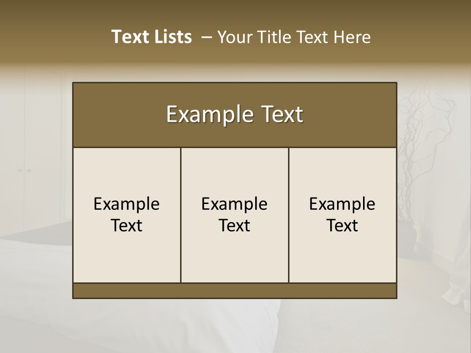 Floor Dry Luxury PowerPoint Template
