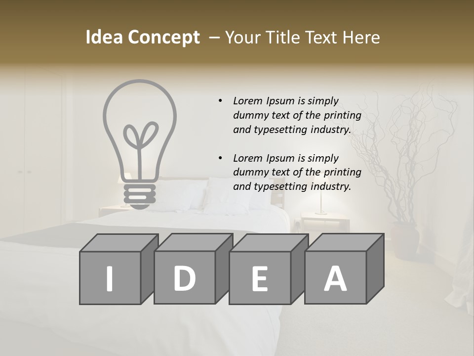 Floor Dry Luxury PowerPoint Template