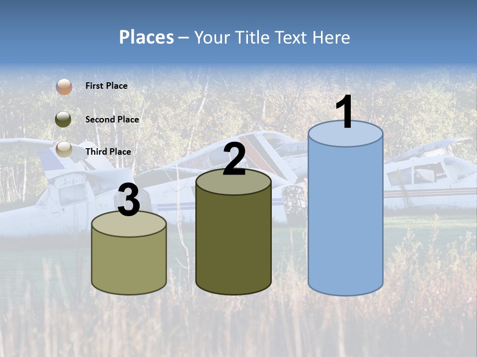Parts Daytime Planes PowerPoint Template