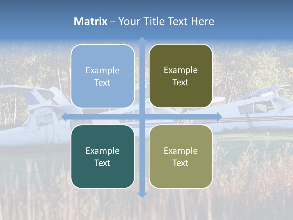 Parts Daytime Planes PowerPoint Template