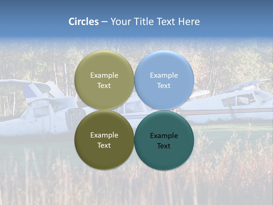 Parts Daytime Planes PowerPoint Template