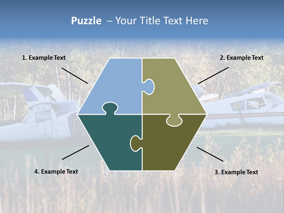 Parts Daytime Planes PowerPoint Template