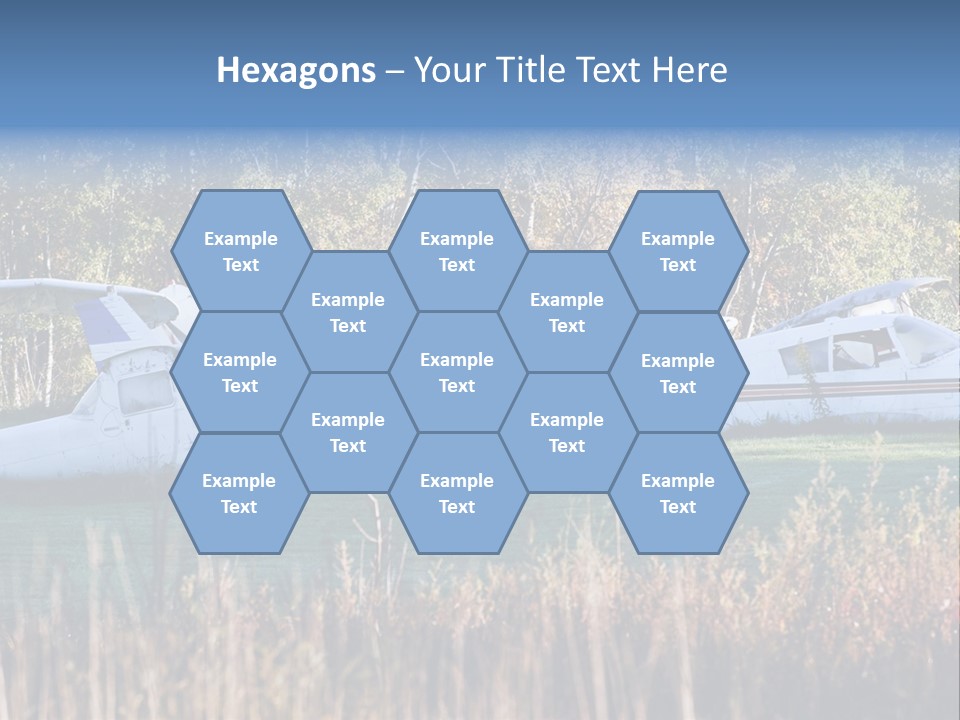 Parts Daytime Planes PowerPoint Template