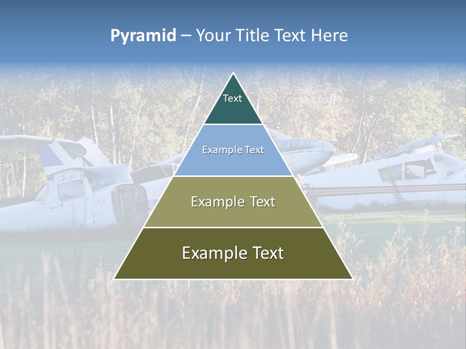 Parts Daytime Planes PowerPoint Template