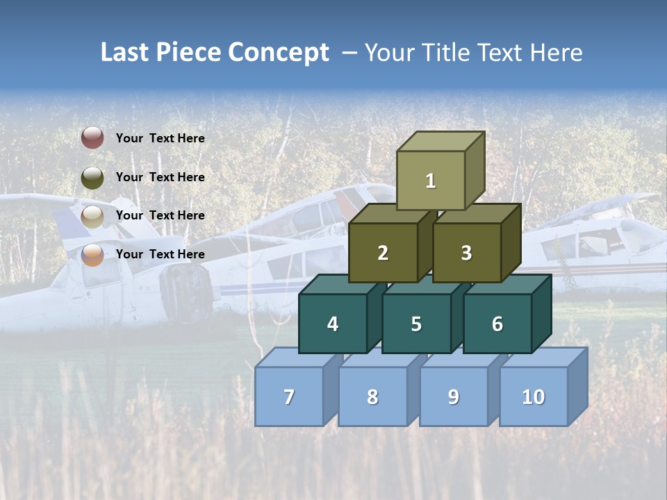 Parts Daytime Planes PowerPoint Template