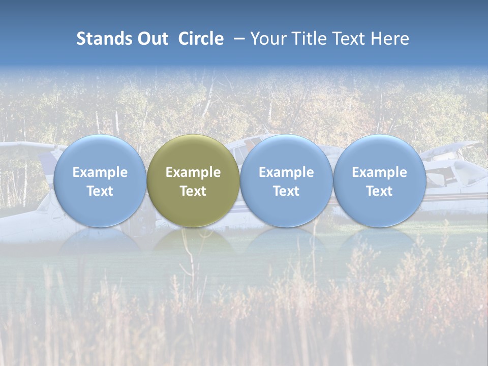 Parts Daytime Planes PowerPoint Template