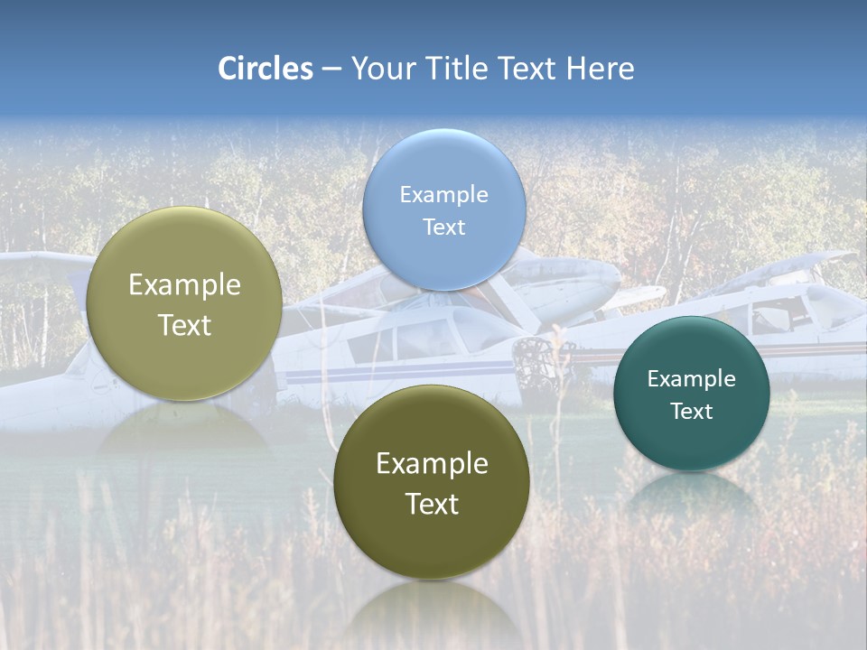 Parts Daytime Planes PowerPoint Template
