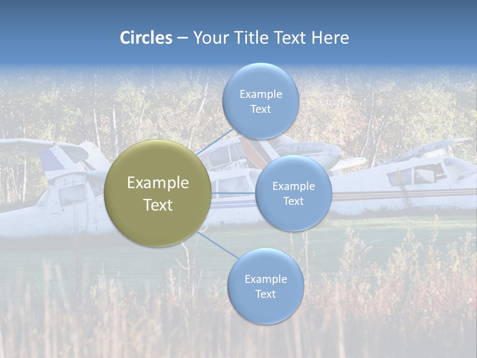 Parts Daytime Planes PowerPoint Template