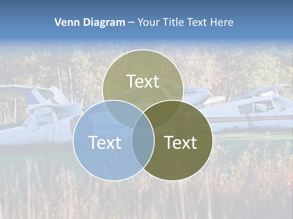 Parts Daytime Planes PowerPoint Template