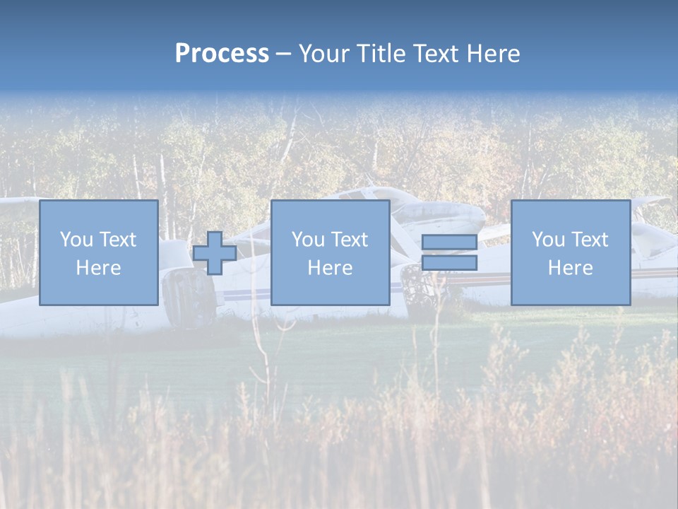 Parts Daytime Planes PowerPoint Template