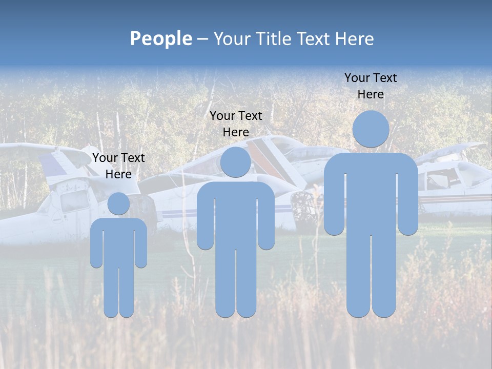 Parts Daytime Planes PowerPoint Template