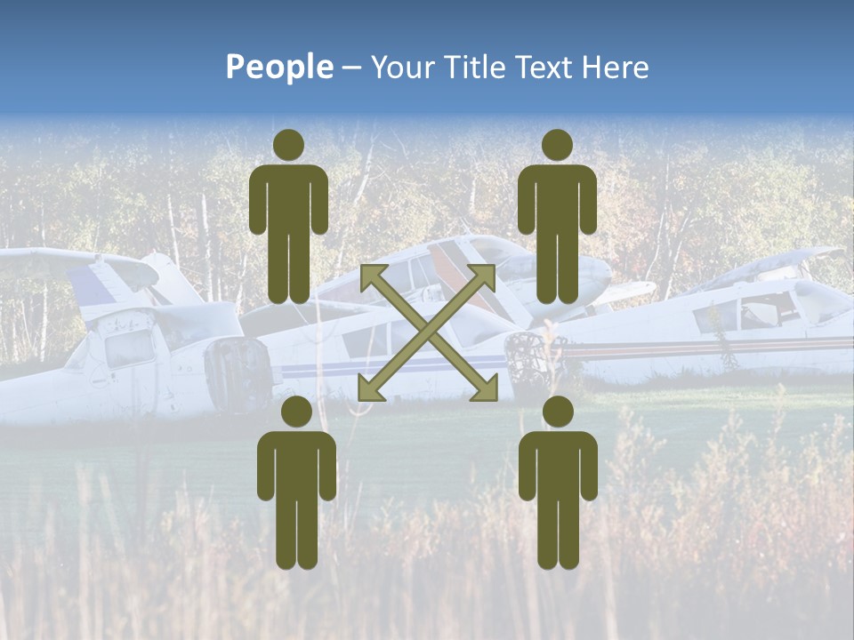 Parts Daytime Planes PowerPoint Template