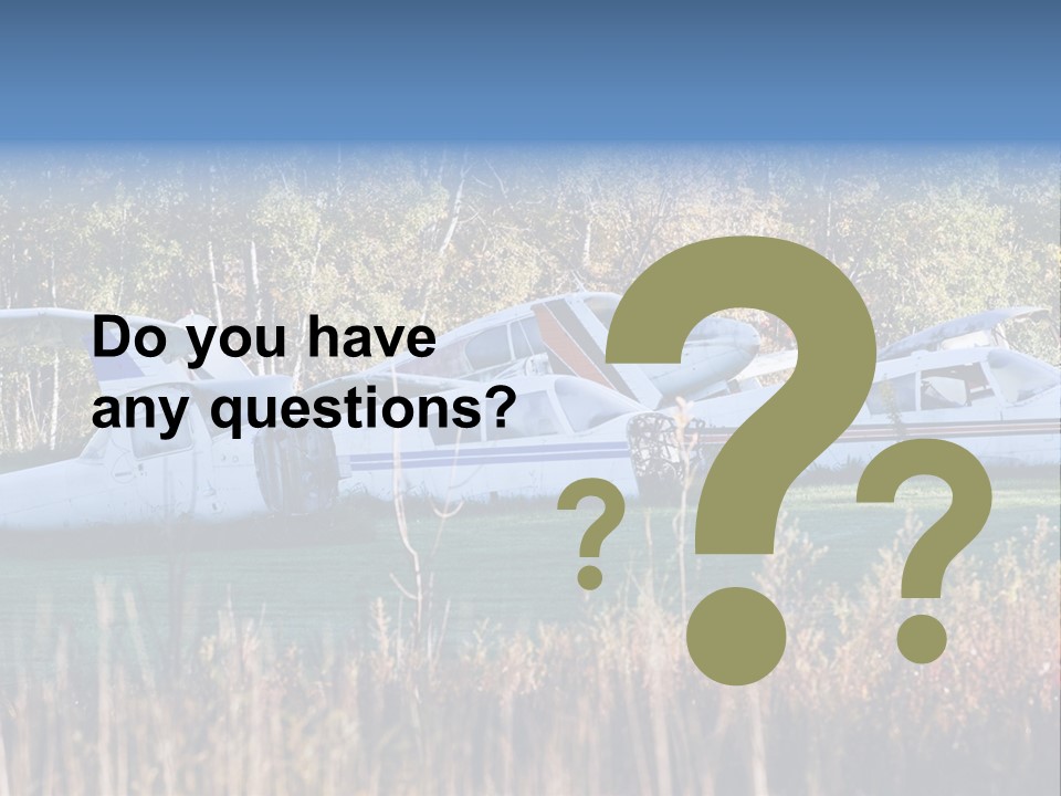 Parts Daytime Planes PowerPoint Template